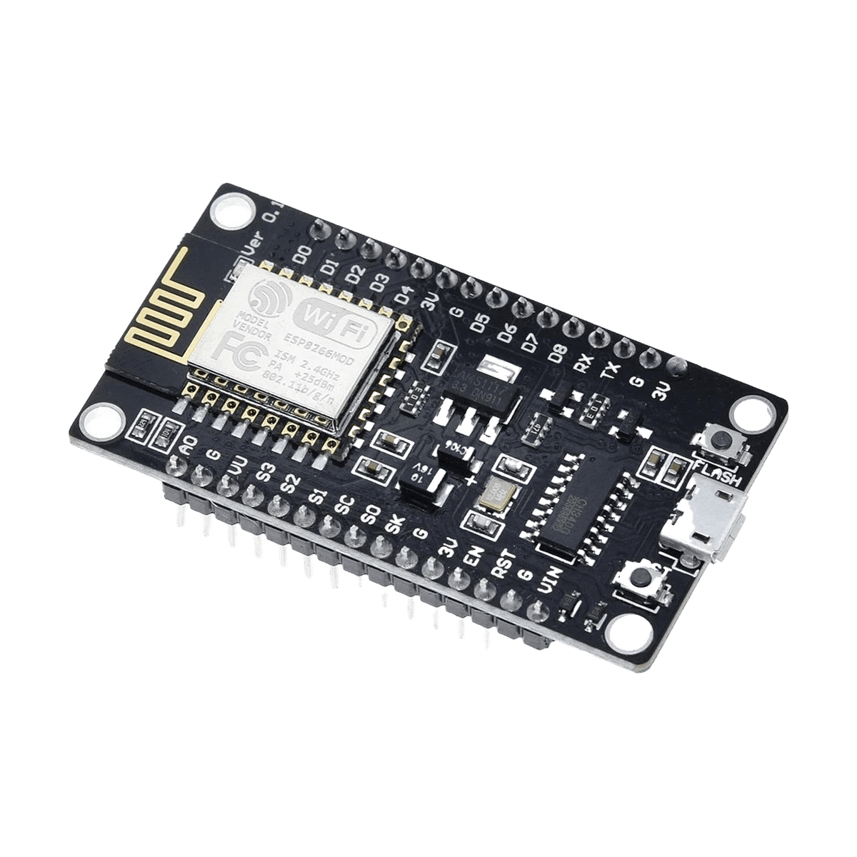 NodeMCU Wi-Fi Development Board – ESP8266 (CH340)