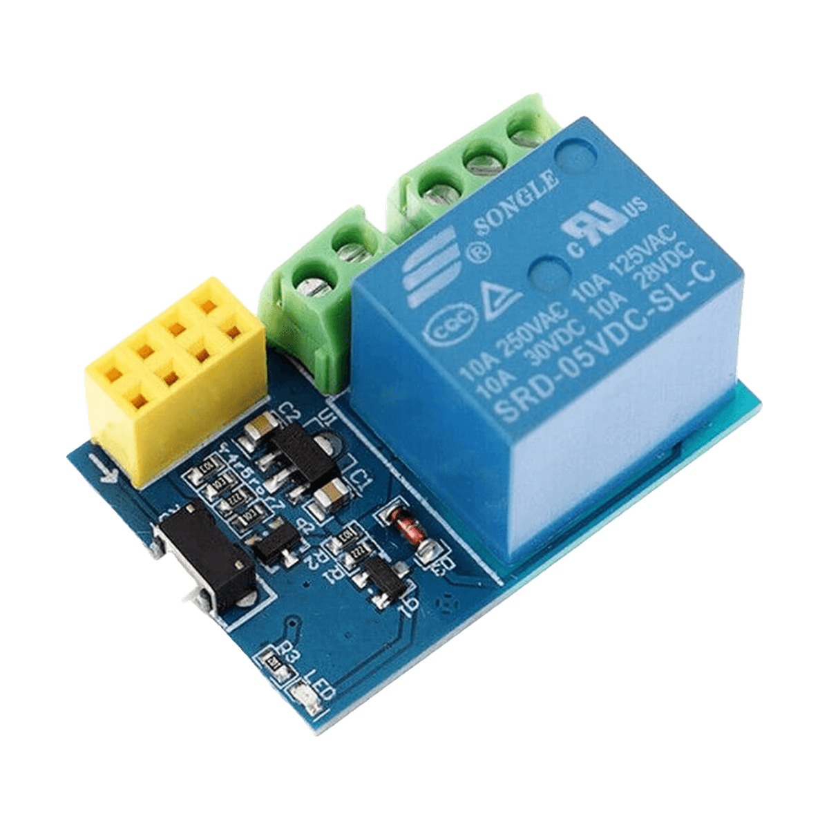 ESP-01S WiFi based Smart Relay Switch Module