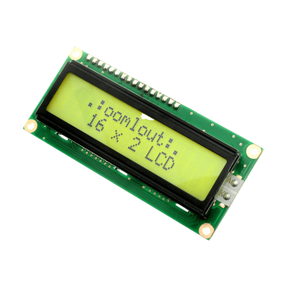 1602 Blue Backlight LCD