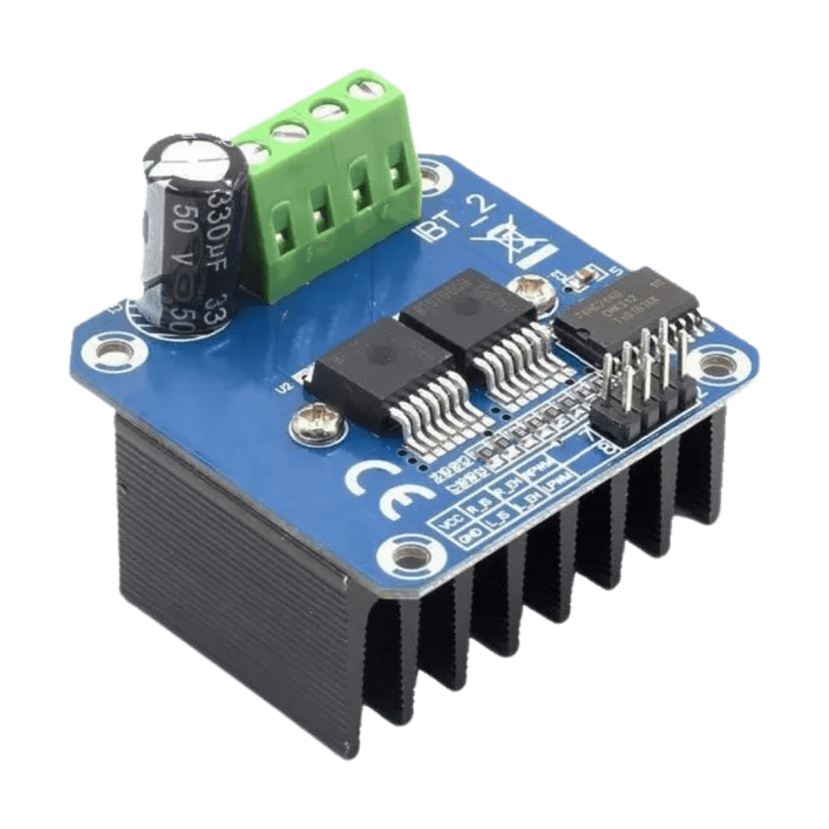 BTS7960B H-Bridge 43A Motor Driver Module
